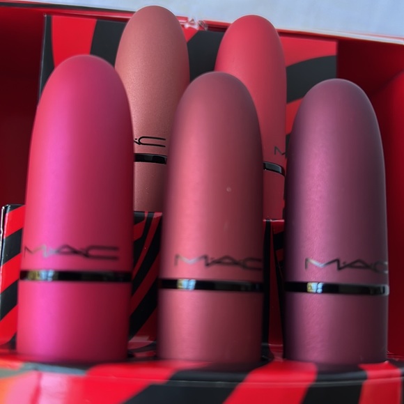 Mac Lipstick 5 piece Multi Color New - Picture 13 of 16